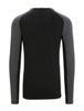 Mens 260 ZoneKnit™ Merino LS Crewe Thermal Top Jet Heather 0A56HH