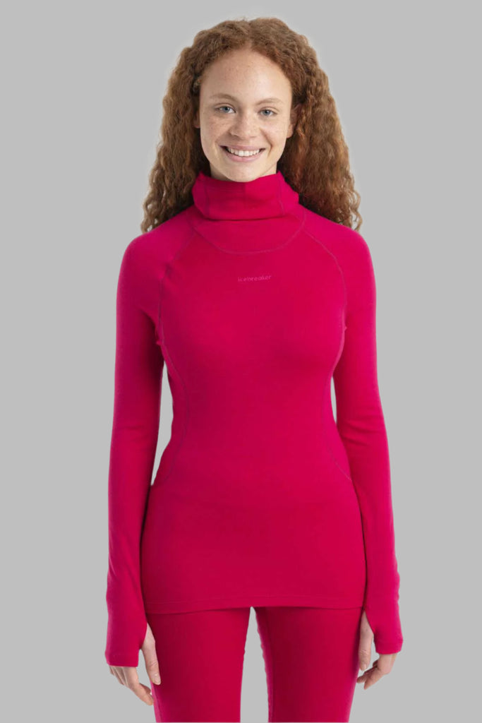 Womens 300 MerinoFine™ LS Roll Neck Thermal Top