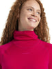 Womens 300 MerinoFine™ LS Roll Neck Thermal Top Electron Pink 0A56KP