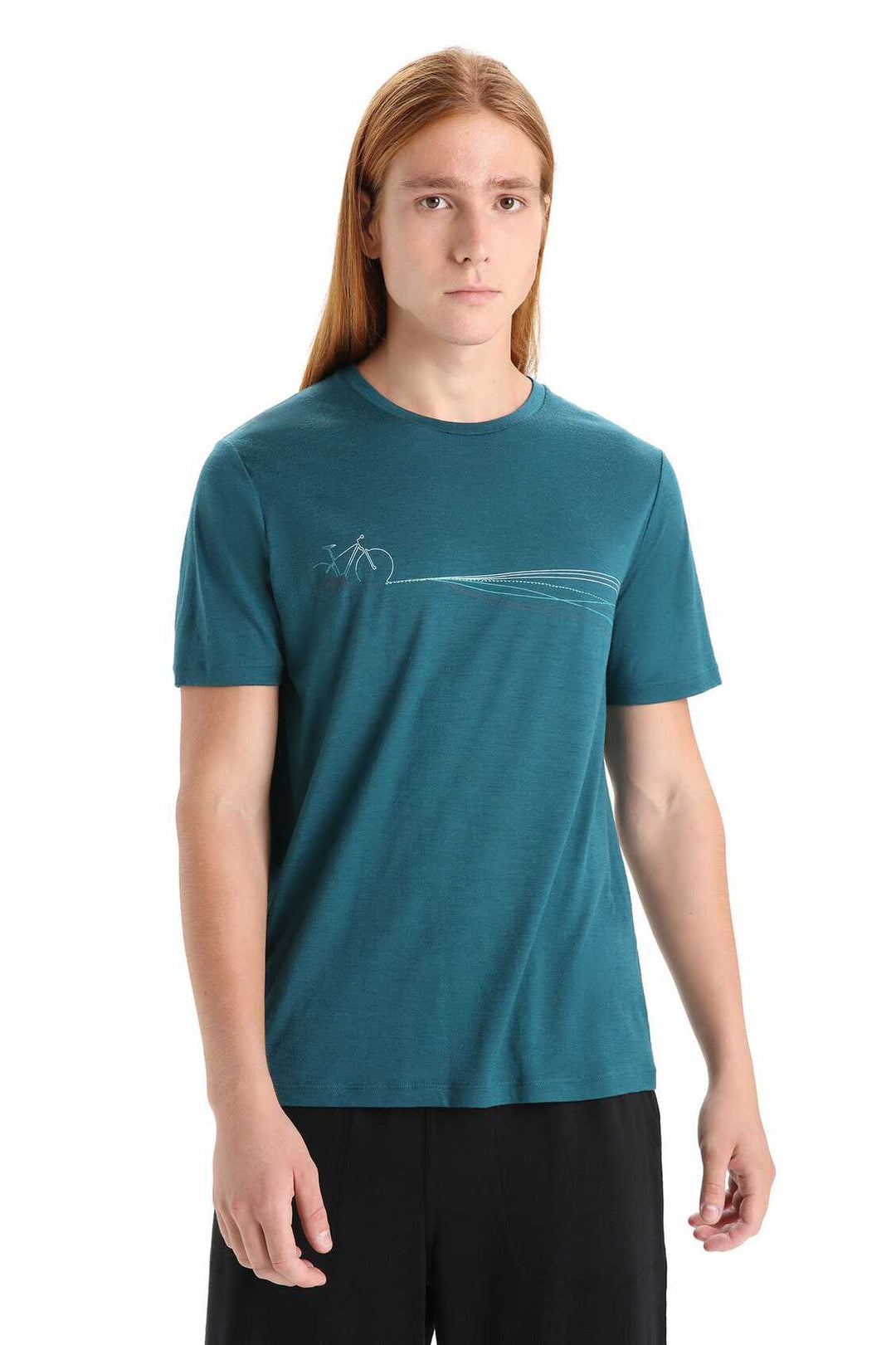 Men's Merino Tech Lite II Short Sleeve T-Shirt Cadence Paths