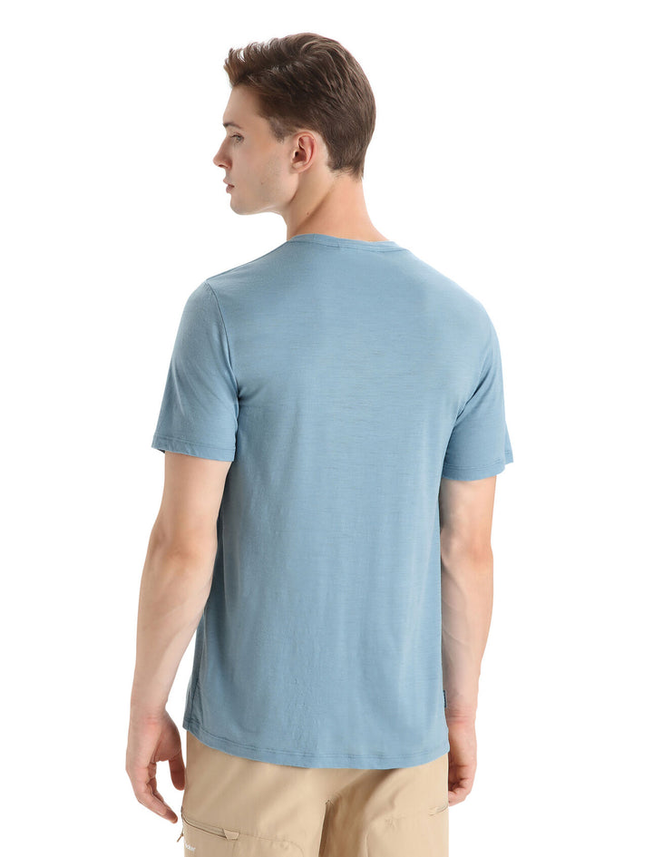 Mens Merino Tech Lite II Short Sleeve T-Shirt Polar Paddle