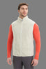 Mens RealFleece™ Merino High Pile Vest Ecru Heather/Snow 0A56NZ