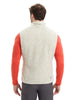 Mens RealFleece™ Merino High Pile Vest Ecru Heather/Snow 0A56NZ