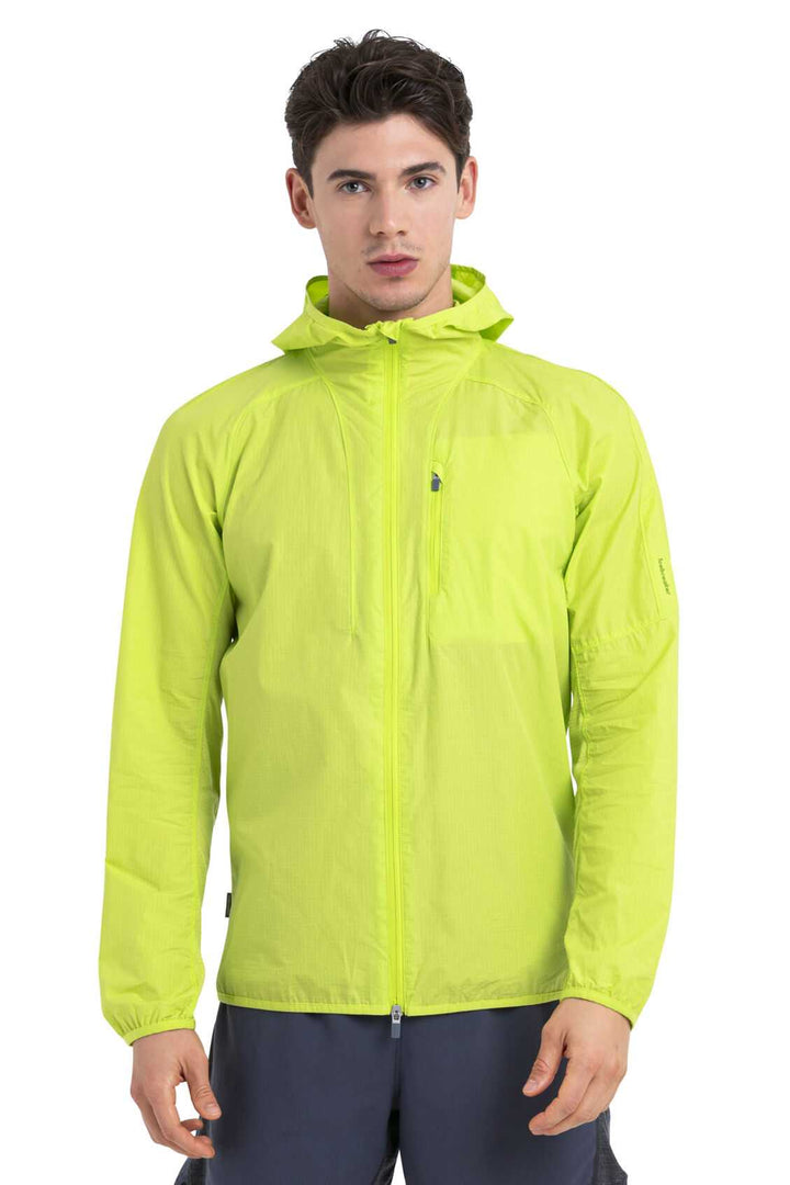 Mens Shell + Cotton Windbreaker - Hyper