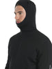Mens Merino 560 RF™ Elemental II LS Zip Hood Black  0A56QM