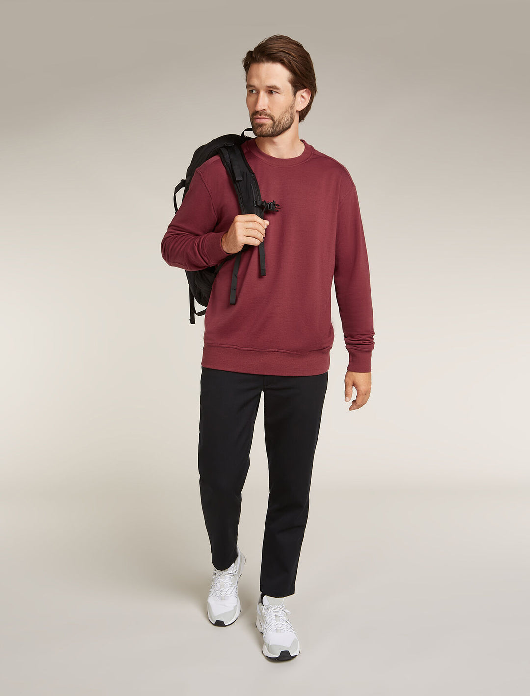 Mens Merino Shifter II Long Sleeve Sweatshirt