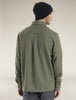 Mens Merino 200 Dawnder Long Sleeve Flannel Shirt Loden 0A56QX&nbsp;