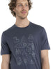 Mens Merino 150 Tech Lite II Short Sleeve Tee Camp Essentials Graphite  0A56RA