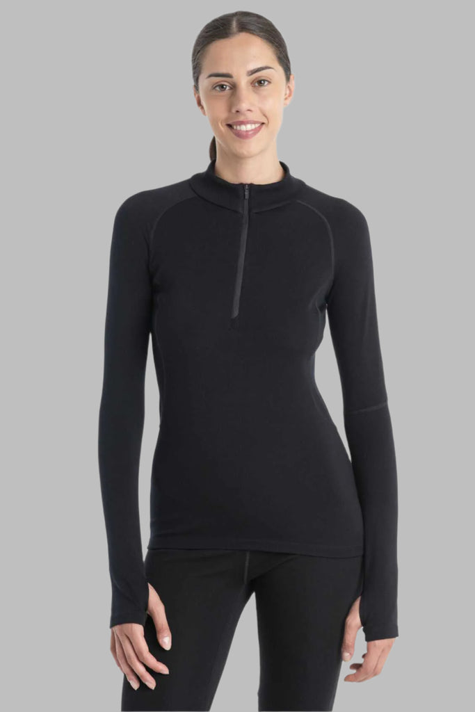Womens 300 MerinoFine™ Polar LS Half Zip Thermal Top