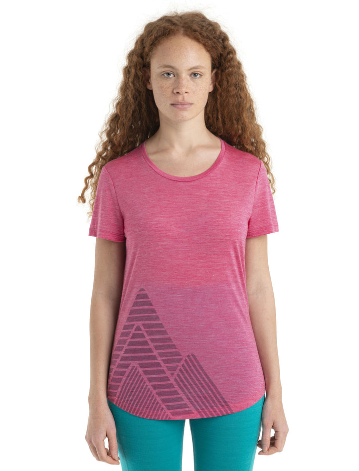 Womens 125 Cool-Lite™ Merino Sphere II Short Sleeve T-Shirt Peak Quest
