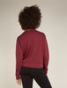 Womens Merino Crush II Long Sleeve Sweatshirt Port  0A56T3