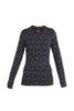 Womens Merino 260 Vertex LS Thermal Top Glacial Flow Graphite/Black 0A56TC