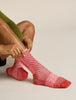 Mens Merino Blend Run+ Ultralight Crew Socks Jasper/Plume 0A56VL