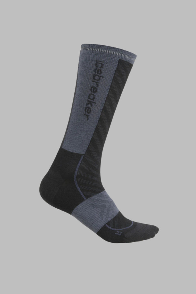 Womens Merino Blend Run+ Ultralight Crew Socks Black/Graph 0A56VM