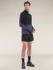 Mens Merino Blend 200 Realfleece™ Descender L S Half Zip Jacket Black/Graphite BA56VY