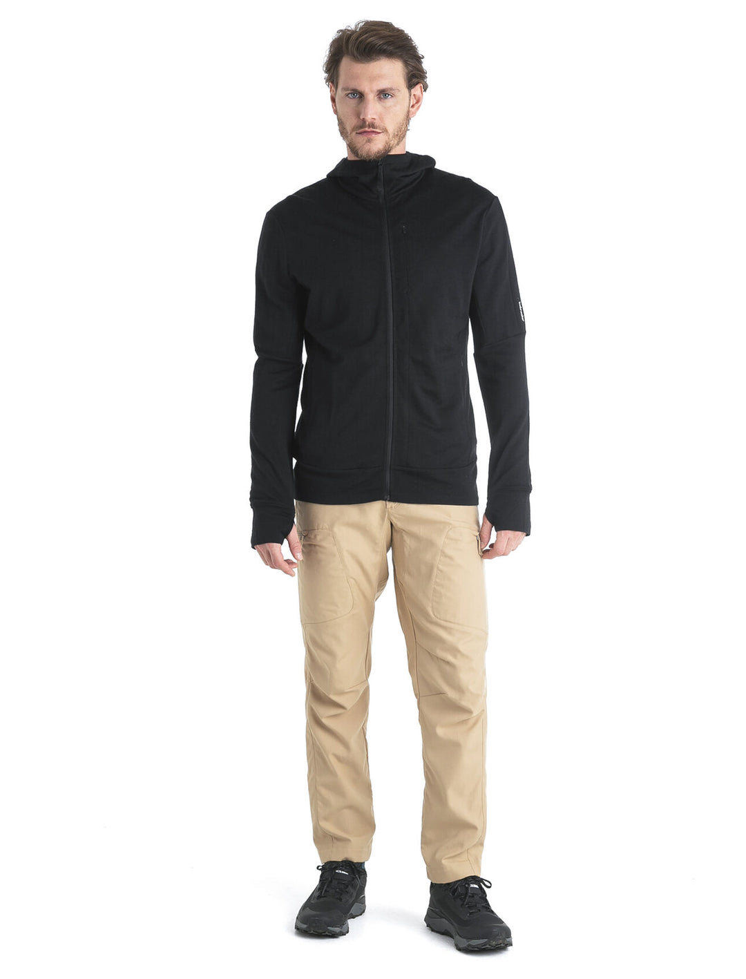 Mens Merino 260 Quantum IV LS Zip Hoodie