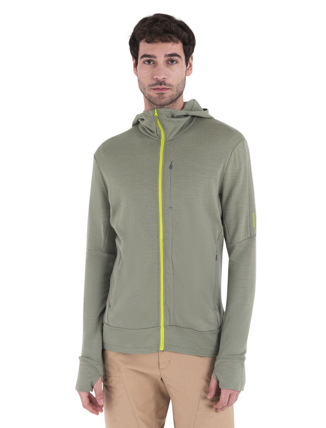 Mens Merino 260 Quantum IV LS Zip Hoodie