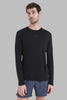 Mens 125 ZoneKnit™ Merino Blend Energy Wind LS Tee Black 0A56W8