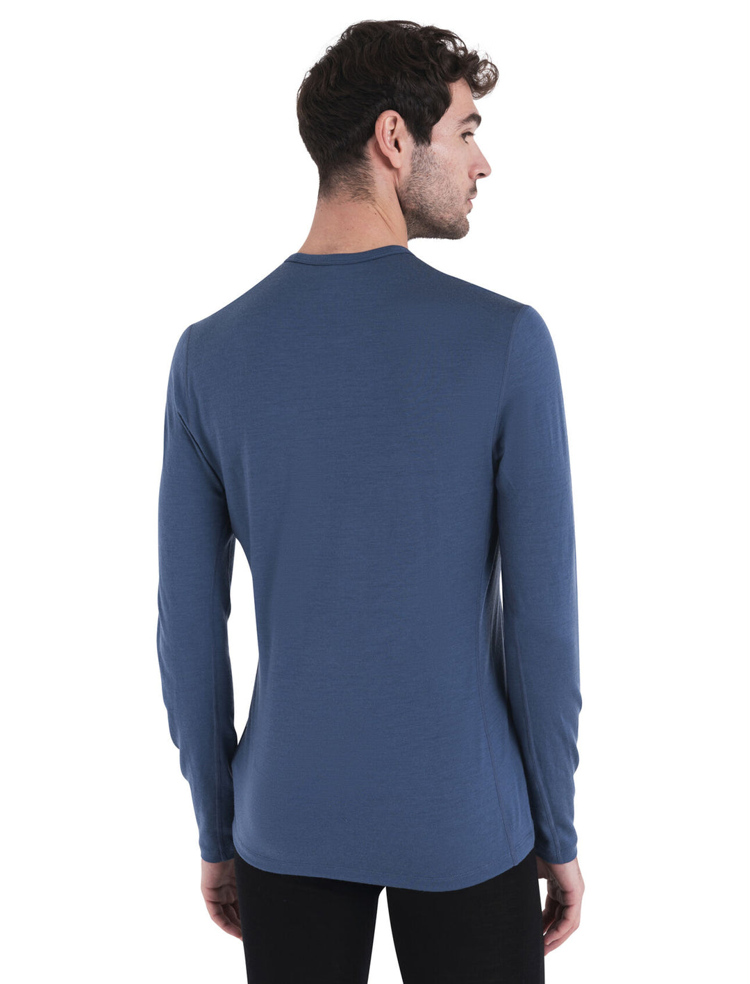 Mens Merino 200 Oasis LS Crewe Thermal Top Horizon Light