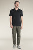 Mens Merino 150 Tech Lite Short Sleeve Polo Black 0A56WK