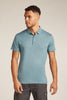 Mens Merino 150 Tech Lite Short Sleeve Polo Blue Ash 0A56WK