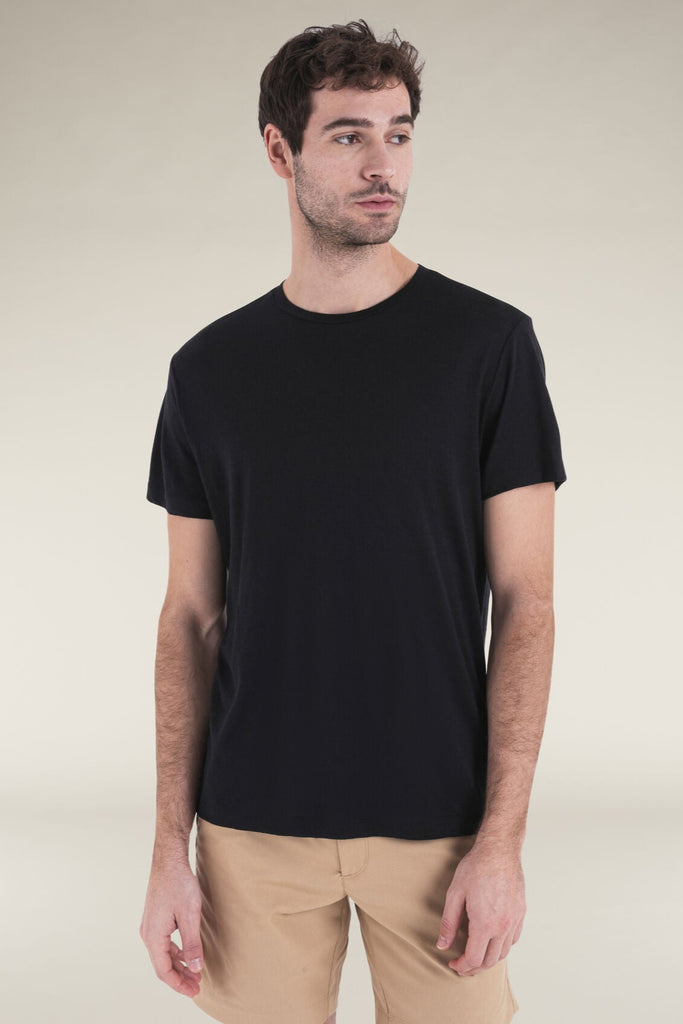 Mens Merino 150 Tech Lite SS T-Shirt Black  A56WL