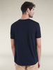Mens Merino 150 Tech Lite SS T-Shirt Midnight Navy  A56WL