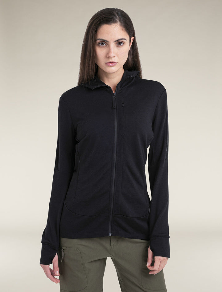 Women's Merino 260 Quantum Long Sleeve Zip Hoodie