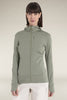 Womens Merino 260 Quantum Long Sleeve Zip Hoodie Lichen BA56XR