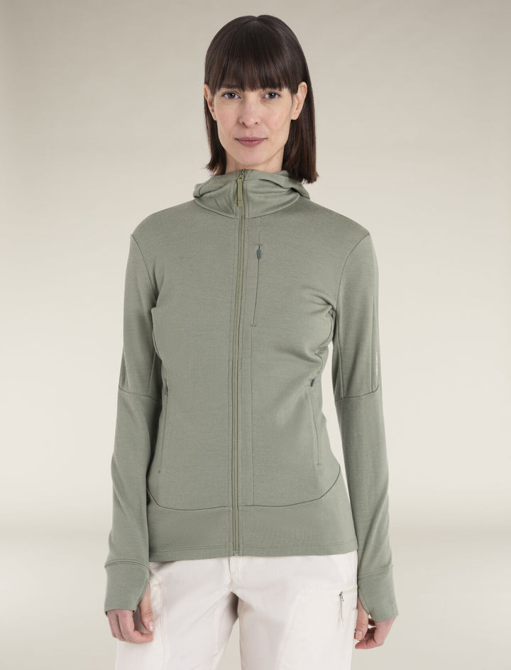 Women's Merino 260 Quantum Long Sleeve Zip Hoodie