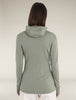 Womens Merino 260 Quantum Long Sleeve Zip Hoodie Lichen BA56XR