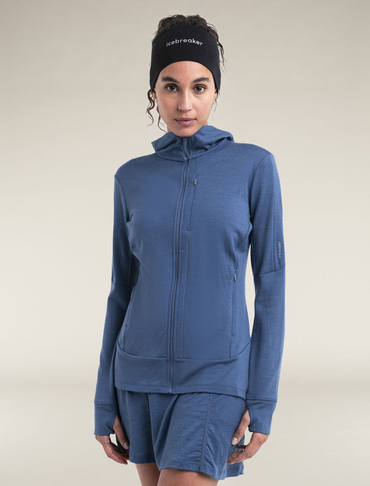 Women's Merino 260 Quantum Long Sleeve Zip Hoodie