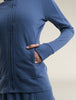 Womens Merino 260 Quantum Long Sleeve Zip Hoodie Dawn BA56XR