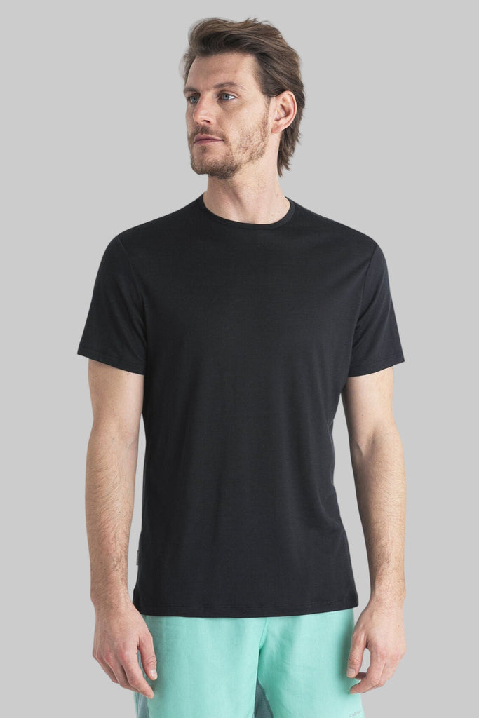 Mens Merino Blend 125 Cool-Lite Sphere SS Tee T-Shirt Black  0A56ZM