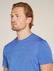 Mens Merino Blend 125 Cool-Lite Sphere SS Tee T-Shirt Brilliant 0A56ZM