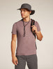 Mens Merino Blend 125 Cool-Lite™ Sphere S S T-Shirt Carob Heather 0A56ZM