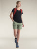 Womens Merino Blend 125 Cool-Lite™ Sphere lll S S  Scoop T-Shirt  Black 0A56ZP