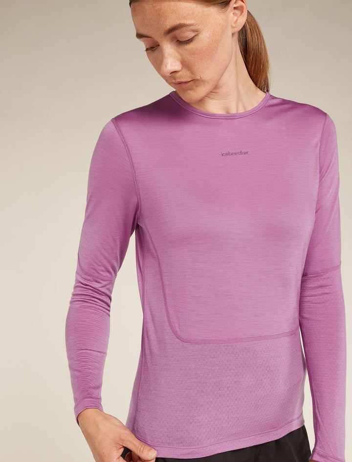 Womens Merino Blend 125 ZoneKnit™ Energy Wind LS T-Shirt