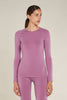 Womens Merino Blend 260 ZoneKnit™ Seamless LS Crewe Thermal Deco 0A571G