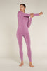 Womens Merino Blend 260 ZoneKnit™ Seamless LS Crewe Thermal Deco 0A571G