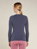 Womens Merino Blend 260 ZoneKnit™ Seamless LS Crewe Thermal  Graphite 0A571G
