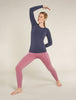 Womens Merino Blend 260 ZoneKnit™ Seamless LS Crewe Thermal  Graphite 0A571G