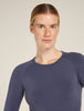 Womens Merino Blend 260 ZoneKnit™ Seamless LS Crewe Thermal  Graphite 0A571G