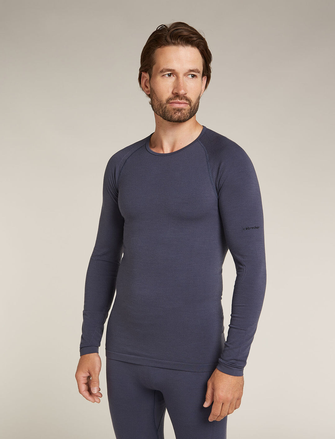 Mens Merino Blend 260 ZoneKnit™ Seamless LS Crewe Thermal Top