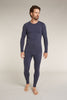 Mens Merino Blend 260 ZoneKnit™ Seamless LS Crewe Thermal Top Graphite  0A571H