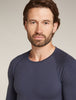 Mens Merino Blend 260 ZoneKnit™ Seamless LS Crewe Thermal Top Graphite  0A571H