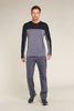 Mens Merino Blend 125 Cool-Lite™ Sphere Long Sleeve T-Shirt Colour Block