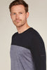 Mens Merino Blend 125 Cool-Lite™ Sphere Long Sleeve T-Shirt Colour Block