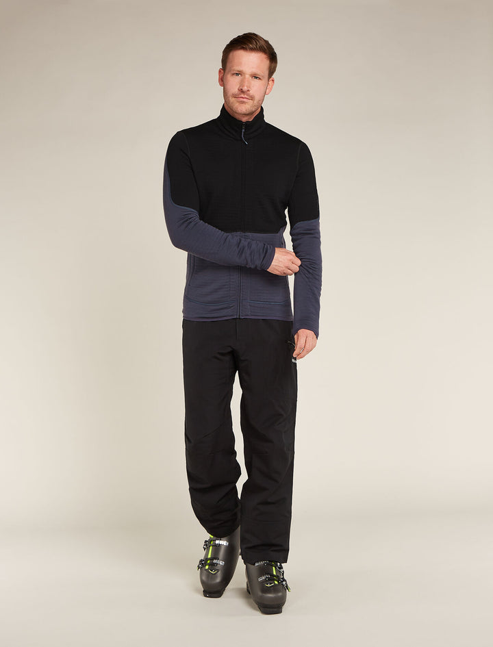 Mens Merino 400 RealFleece™ Descender Long Sleeve Zip