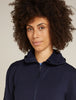 Womens Merino 360 Realfleece™ Elemental Long Sleeve Zip Hoodie Midnight Navy 0A571T